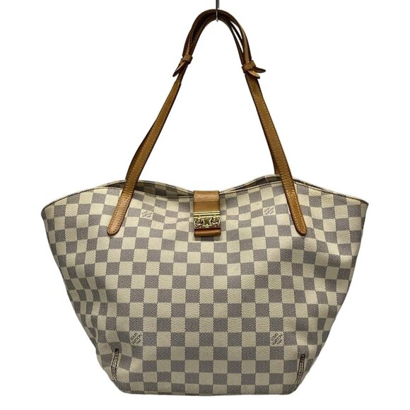 LOUIS VUITTON Salina PM Azur Damier - Tote Bag Damier Canvas 885-080825 - Picture 2 of 14